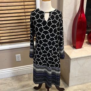 Haani Petite Long Sleeve Midi Dress